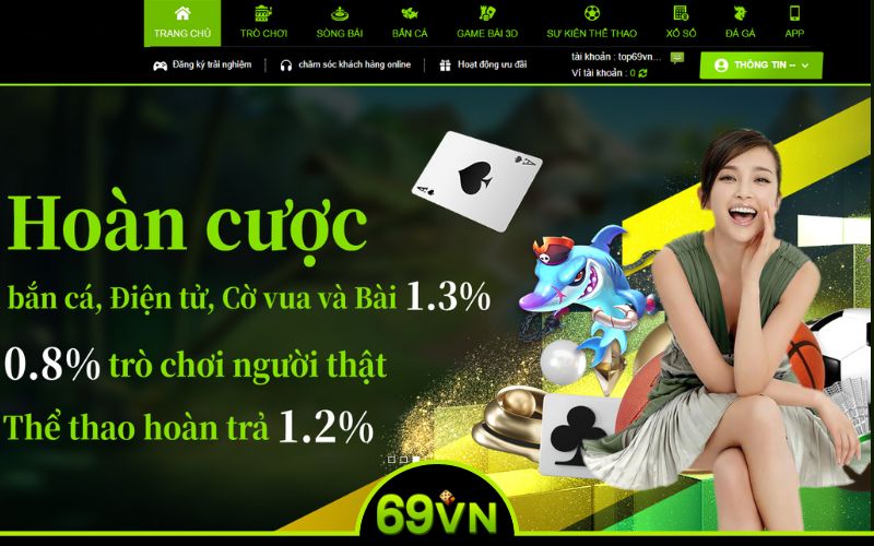 giới thiệu 69vn hoàn cược hấp dẫn