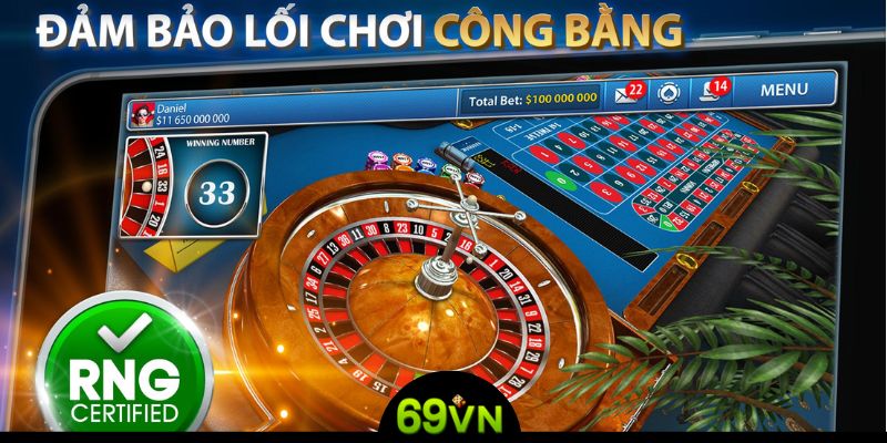 Giới thiệu về trò chơi Roulette tại 69vn