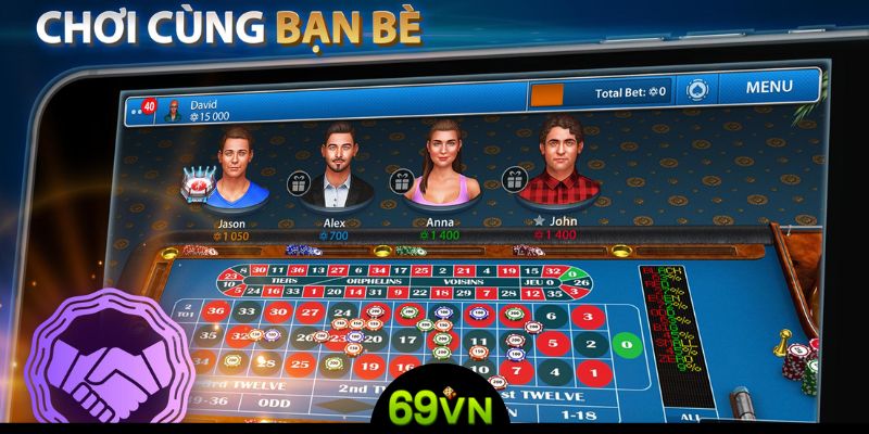 Luật chơi Roulette mới nhất tại nhà cái 69vn 